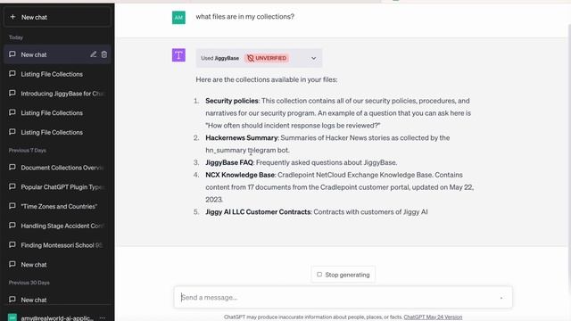 Jiggybase ChatGPT Plugin смотреть онлайн