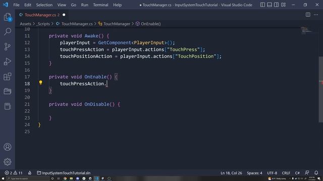 How to use TOUCH with the Input System in Unity смотреть онлайн