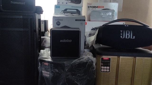 Xdobo King Max & JBL Boombox 3 in the room смотреть онлайн