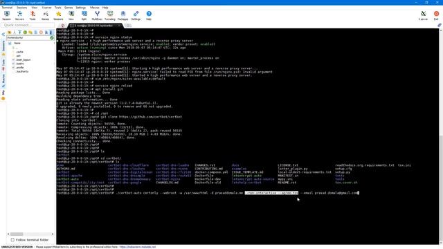 How to install and configure SSL Certificates using Lets Encrypt and Certbot смотреть онлайн