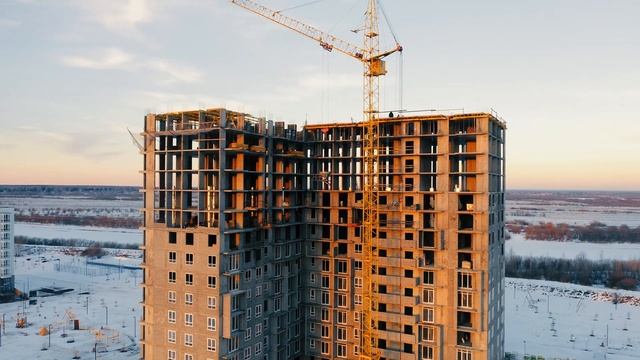 Обзор динамики строительства ЖК "Меридиан Запад" смотреть онлайн