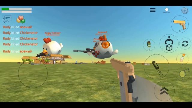Attack on TITAN Chicken Gun Gameplay Part #494 | DotDorDee смотреть онлайн
