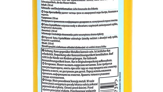Средство для очистки воды от всех видов мути Tetra Crystal Water смотреть онлайн