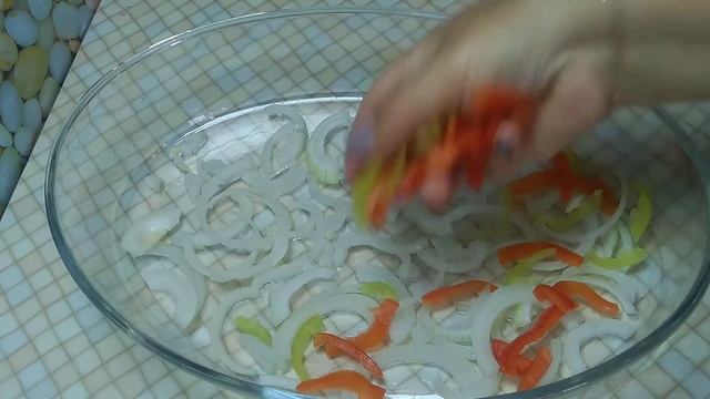 Минимум калорий - максимум вкуса. Камбала с овощами. Flounder With Vegetables.