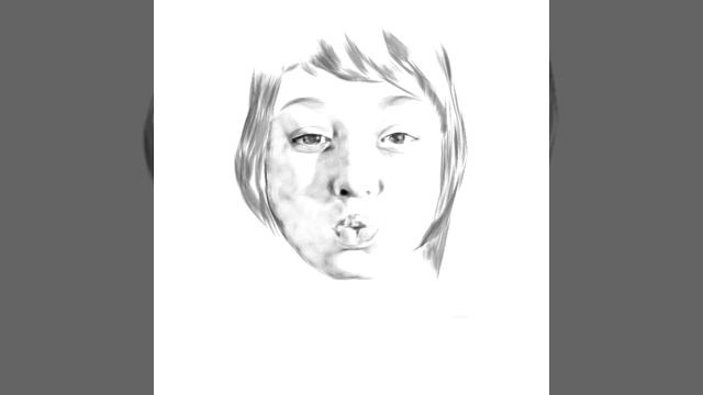 Рисуем в телефоне лицо девушки смотреть онлайн