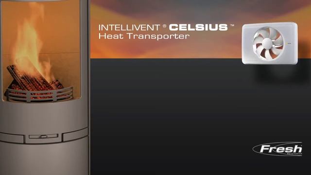 Накладной вентилятор Intellivent Celsius эффективное перемещение теплого воздуха смотреть онлайн