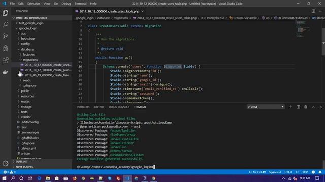 How to Add google login in Laravel 6.0 | Azubodha Engineering смотреть онлайн