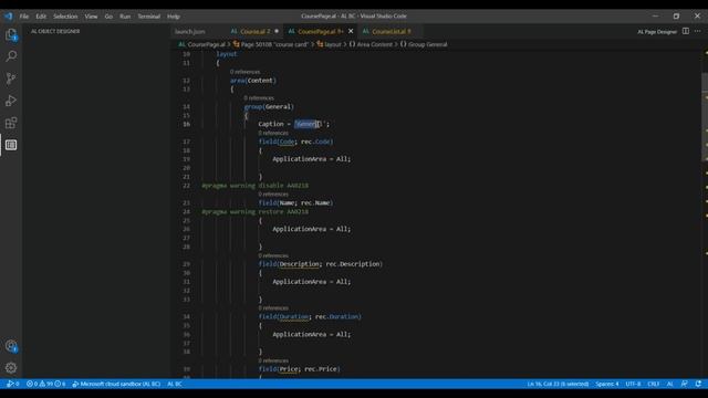 Microsoft Dynamics 365 Business Central Tutorial | AL Programming | Pages, tables and lookup tables смотреть онлайн