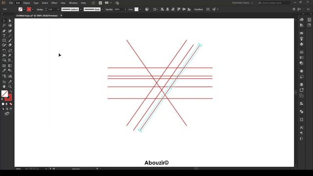 F Letter Logo | Adobe Illustrator Tutorial смотреть онлайн