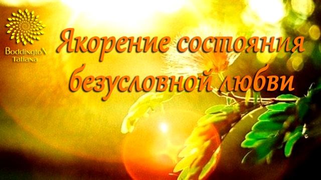 Медитация «ЯКОРЕНИЕ СОСТОЯНИЯ БЕЗУСЛОВНОЙ ЛЮБВИ” с Татьяной Боддингтон. Тета Хилинг. AccessBars.