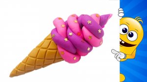 Как слепить Мороженое ? Лепка и Поделки ? Play-Doh, Тесто, Пластилин Плей-До ?