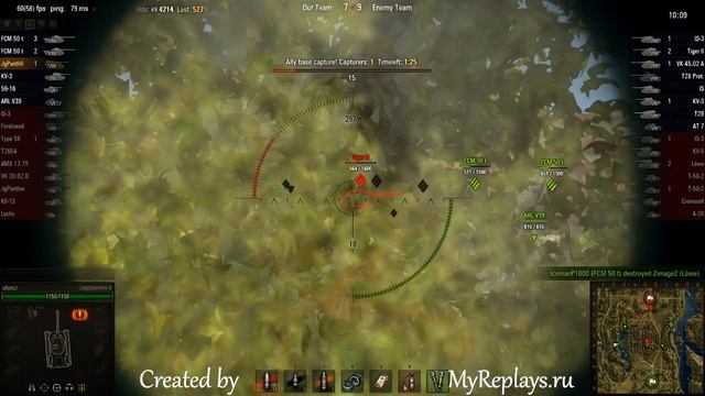 WOT: Monastery - JagdPanther II - 6 frags - смотреть онлайн