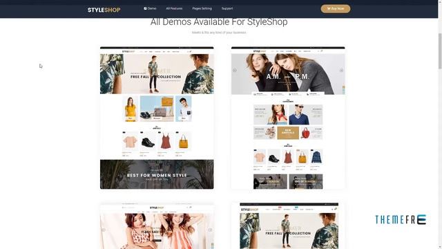 StyleShop - Responsive Multipurpose Sections Drag and Drop Builder Sh смотреть онлайн