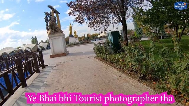 FIRST TIME EXPLORING WITHOUT HELP OF THE INTERNET | DUSHANBE CITY TOUR смотреть онлайн