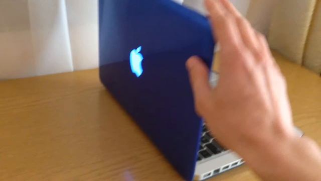 MacBook Aluminium Late 2008 Blue Cover Case смотреть онлайн