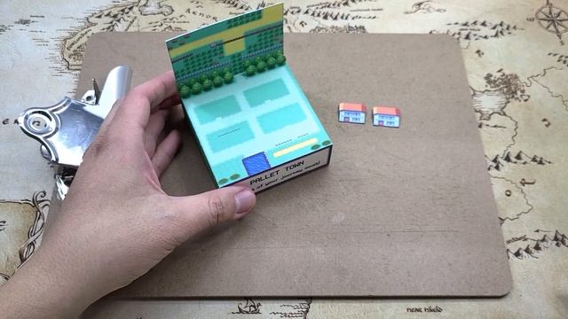 Pallet Town 3D Diorama Cube Pokemon Fire Red / Leaf Green - Papercraft смотреть онлайн