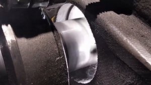 Расточка поворотной тумбы Volvo BL61 с помощью кардана/Великая весч-кардан ремонт BL61