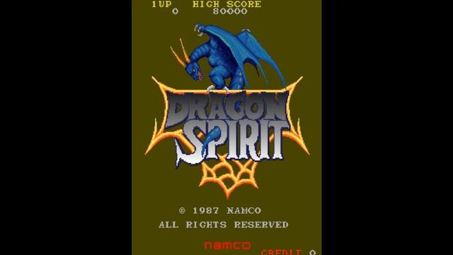 DRAGON SPIRIT 002 Area 1 (The Paleozoic Era) (arcade game music) смотреть онлайн