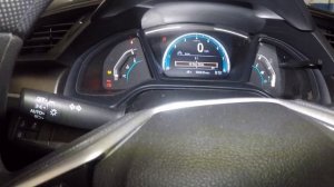How to reset oil life 100% on 2020 Honda civic