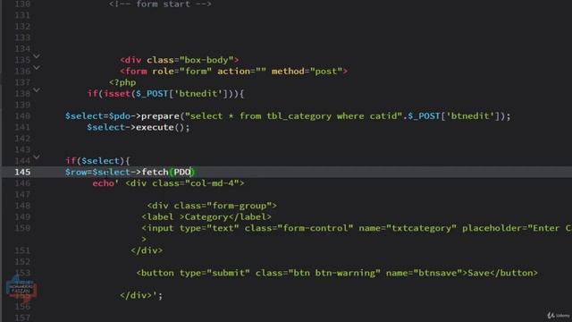 62|| Edit Button code||Category 4||Point of sale system in PHP || PHP 8|| #code смотреть онлайн