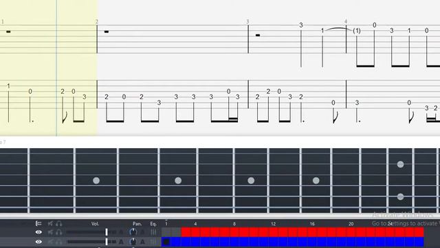 Guitar Tab - Dan Don Fuga (We Love Katamari) OST Fingerstyle Tutorial Sheet Lesson #Anp смотреть онлайн