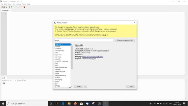 Thonny on Windows смотреть онлайн