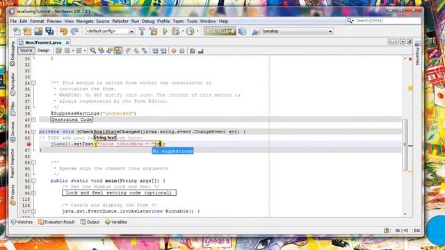 How to use jcheckbox in java swing programing смотреть онлайн