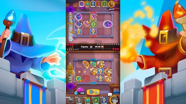 Rush Royale | Инквизитор vs Охотник на демонов смотреть онлайн