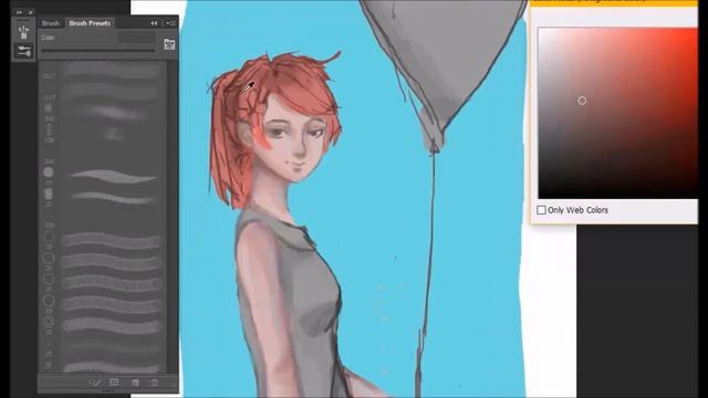 Speedpaint Adobe Photoshop смотреть онлайн
