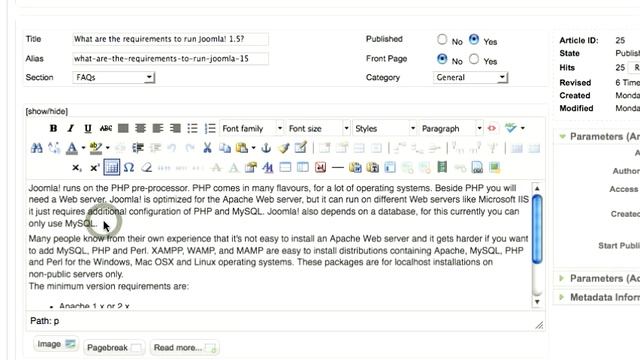 Set Up Joomla Category Blog смотреть онлайн