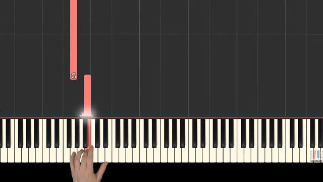 How To Play Le Onde by Ludovico Einaudi - Easy Piano Synthesia Piano Tutorial HD