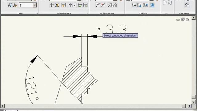 AutoCAD 2009 Урок 44 Простановка размерных цепочек смотреть онлайн