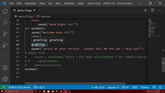 Ultimate J.A.R.V.I.S AI Mega Course Using Python Programming [Full Course] смотреть онлайн