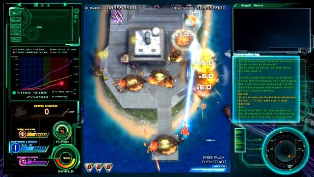 Raiden V: Director's Cut ACTUAL Game Review смотреть онлайн