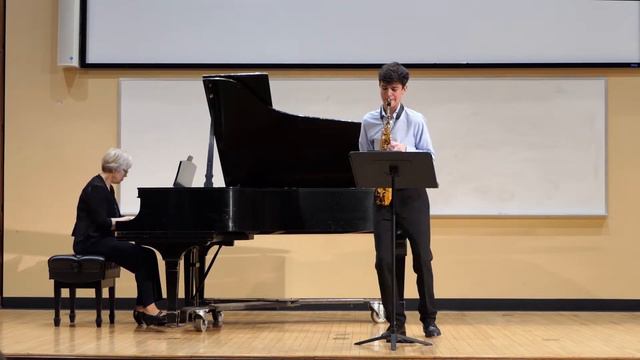 Paul Creston: Sonata for Alto Saxophone and Piano, Op. 19, Movement II смотреть онлайн