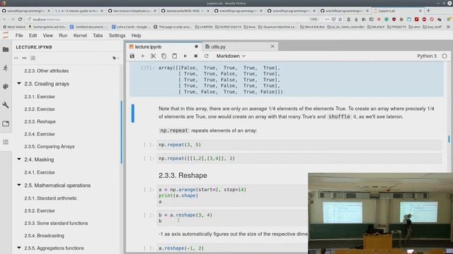 Scientific Programming in Python 2019 - Lecture 4.1: Numpy смотреть онлайн