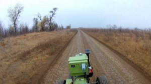 Поездка на дальняк на мотоблоке ?.