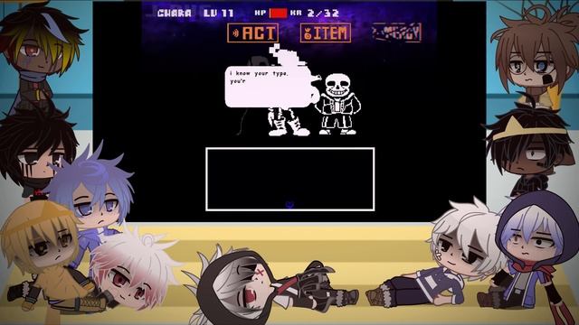 Sans AU's React to Undertale: [Call of the Void] (ANIMATION SHOWCASE) | Gacha Life/Club Reaction смотреть онлайн