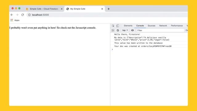 Getting started with Cloud Firestore for the web смотреть онлайн