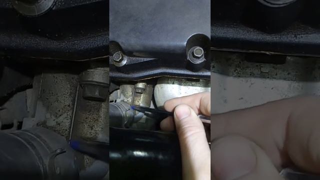 Chevrolet Lacetti замена термостата . смотреть онлайн