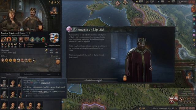 Crusader Kings III - Dyre the Stranger - Kyiv Russia(Ruthenia)(Ukraine) 867 - 1453 roleplay[EN] -1 смотреть онлайн