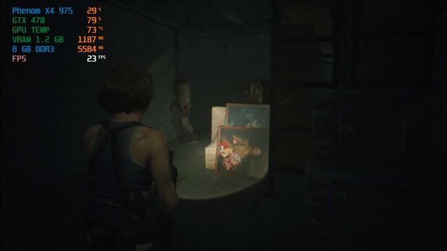 Resident EVIL 3 Gameplay on Phenom X4 975 I GTX 470 I DX 12 I FULL HD смотреть онлайн