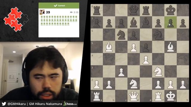 Hikaru Nakamura almost beat his record ! Puzzle Rush 52 смотреть онлайн