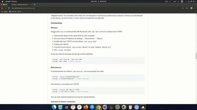How to Screen Mirroring Android Device to Laptop or Computer using WiFi with GenyMobile Scrcpy смотреть онлайн