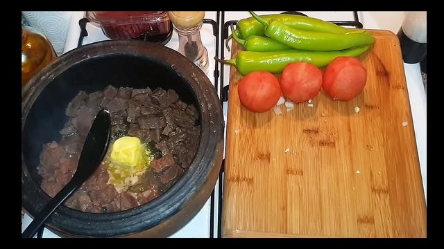 Taşı Pişiren Et Tarifi / Terbiyesiz Et Yemeği / Lokum Gibi Yemek  Tarifi Kavurma