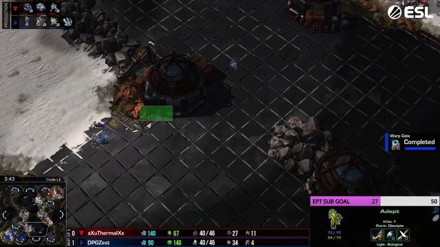 StarCraft 2 - INSANE BASETRADE! (Bo3 PvT) | Zest vs uThermal смотреть онлайн
