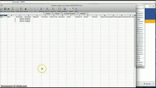 MIF Add Students Screencast