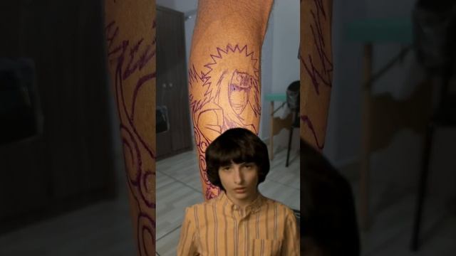 #anime #tattoo #animetattoo #geek #geektattoo #tattoos #naruto #jiraya #narutoshippuden #manga