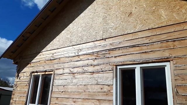 Отделка дома, начало.